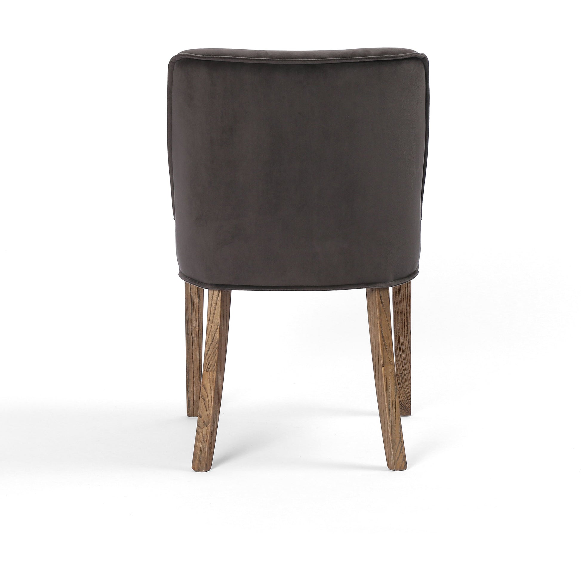 Aria Dining Chair by Four Hands in sienna chestnut, warm nettlewood and sienna chestnut. Made from top grain leather, solid nettlewood, 100% polyester in a modern style.