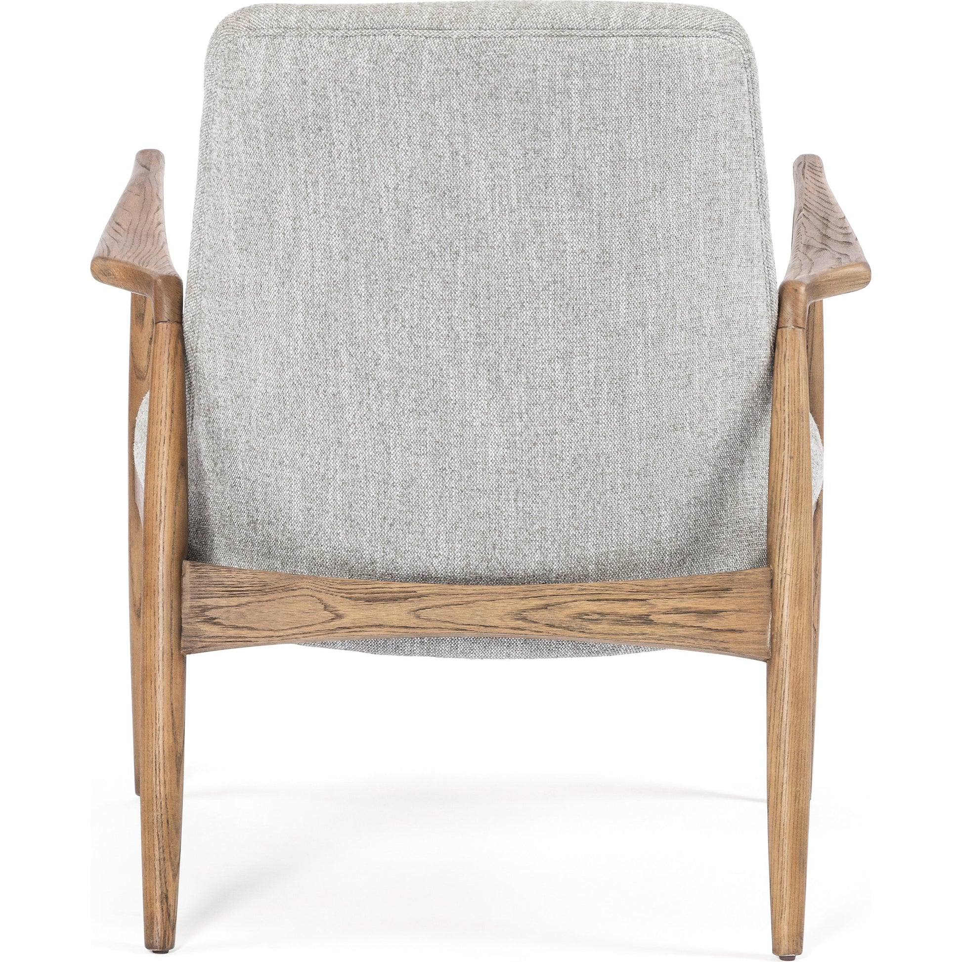 Braden Chair by Four Hands. Made from top grain leather, solid oak, 100% polyester in a modern style.