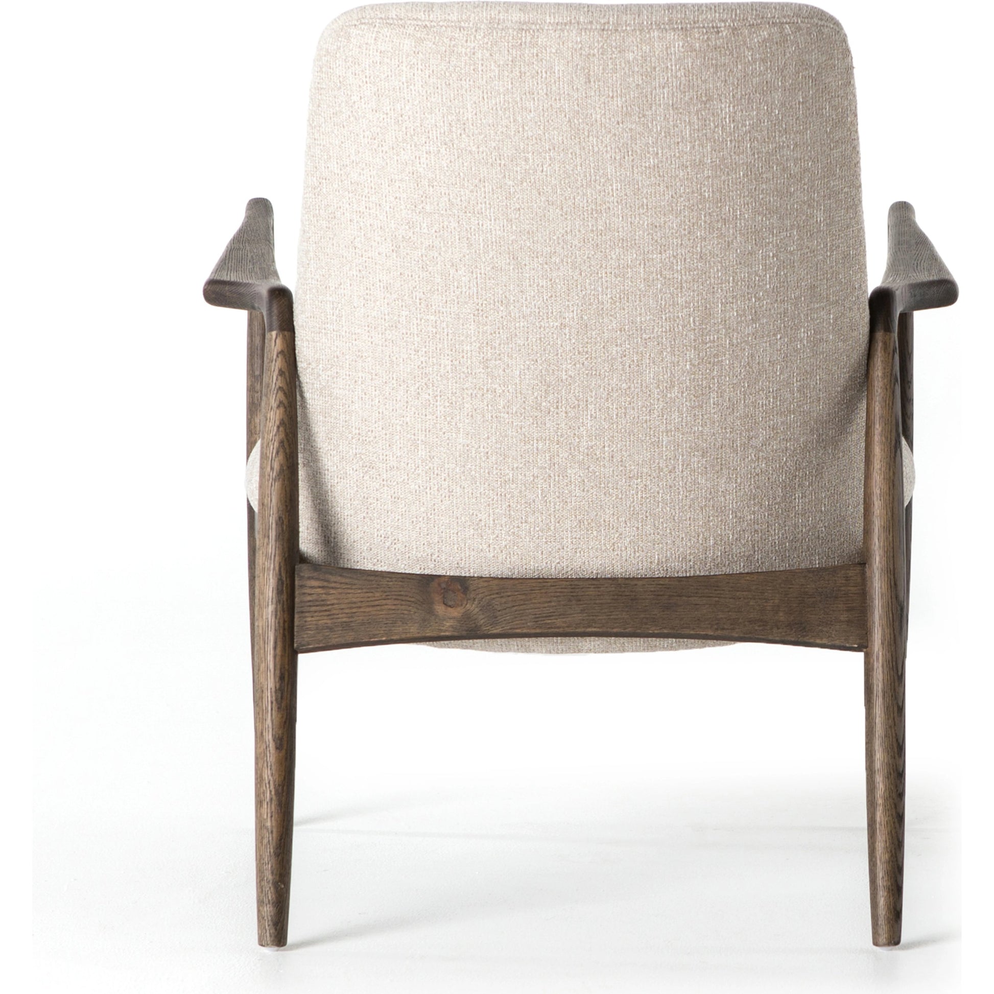 Braden Chair by Four Hands. Made from top grain leather, solid oak, 100% polyester in a modern style.