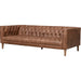 Williams Leather Sofa by Four Hands. Made from top grain leather, solid ash, 100% polyester in a rustic style.