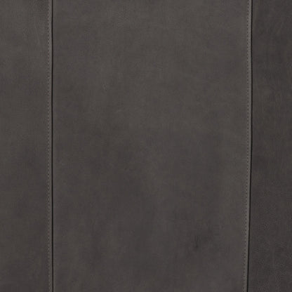 Larkin Club Chair by Four Hands in cigar and antique oak, antique brass nailhead. Made from top grain leather, solid ash, iron in a modern style.