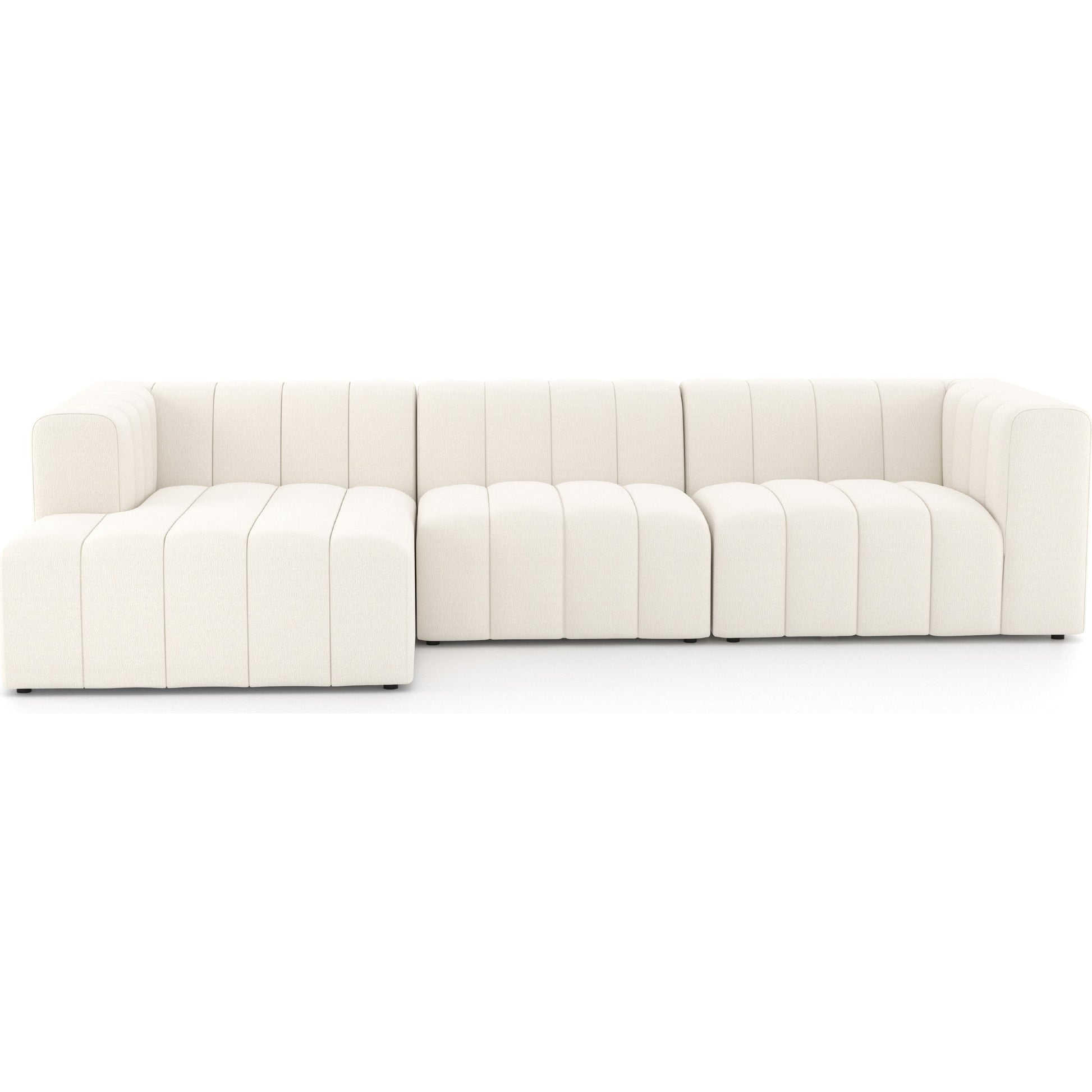 Langham Channeled 3-Piece Sectional by Four Hands. Made from unique in a modern style.