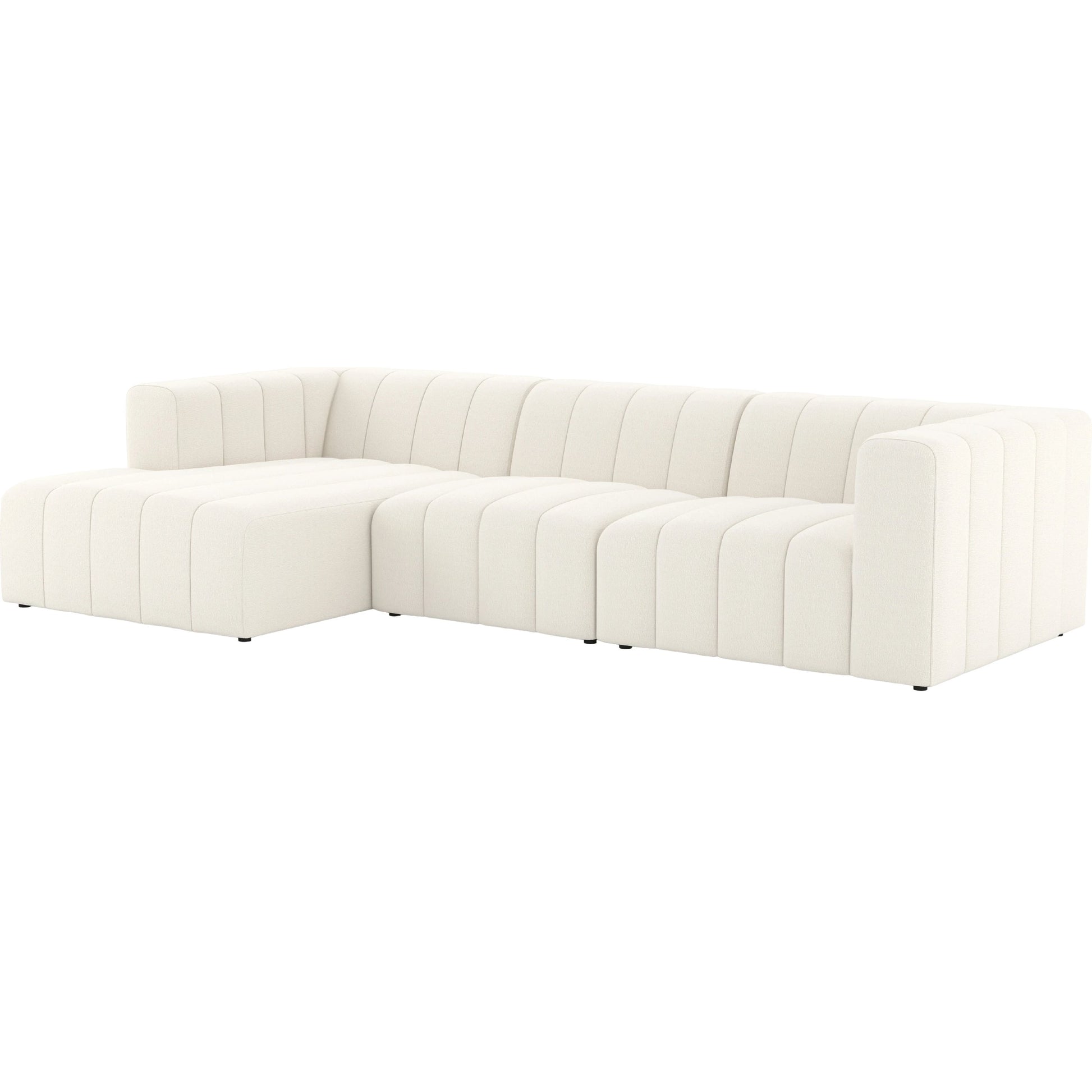Langham Channeled 3-Piece Sectional by Four Hands. Made from unique in a modern style.