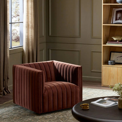 Augustine Swivel Chair by Four Hands. Made from unique in a modern style.