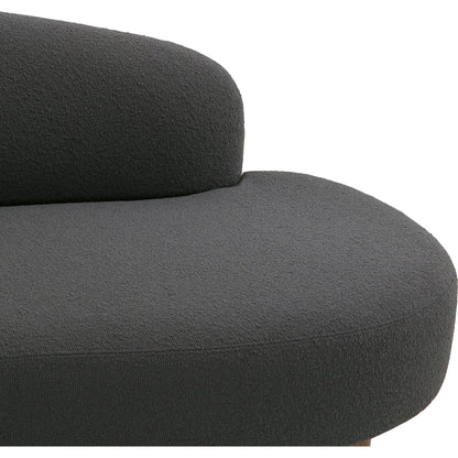 Luna Chaise by Four Hands in capri oatmeal. Made from 100% polyester, solid oak in a modern style.