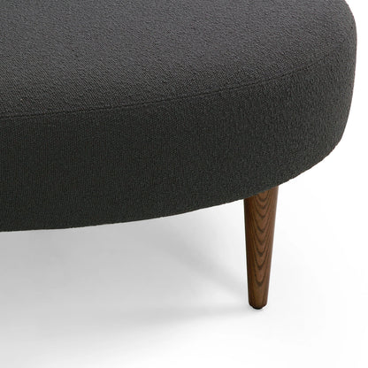 Luna Chaise by Four Hands in capri oatmeal. Made from 100% polyester, solid oak in a modern style.