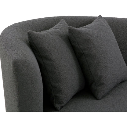 Luna Chaise by Four Hands in capri oatmeal. Made from 100% polyester, solid oak in a modern style.