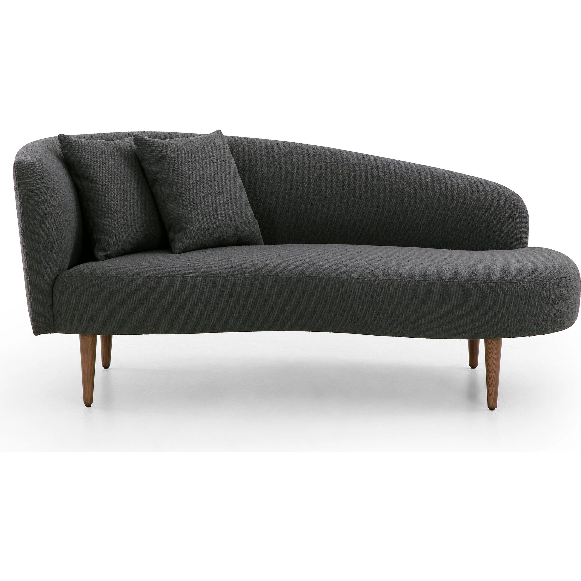 Luna Chaise by Four Hands in capri oatmeal. Made from 100% polyester, solid oak in a modern style.