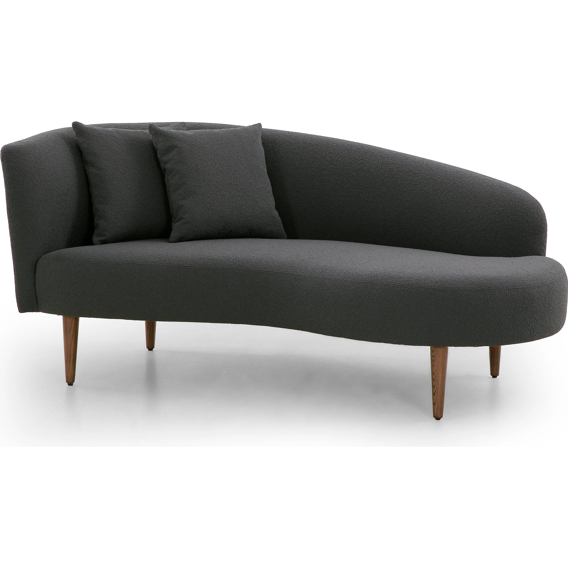 Luna Chaise by Four Hands in capri oatmeal. Made from 100% polyester, solid oak in a modern style.