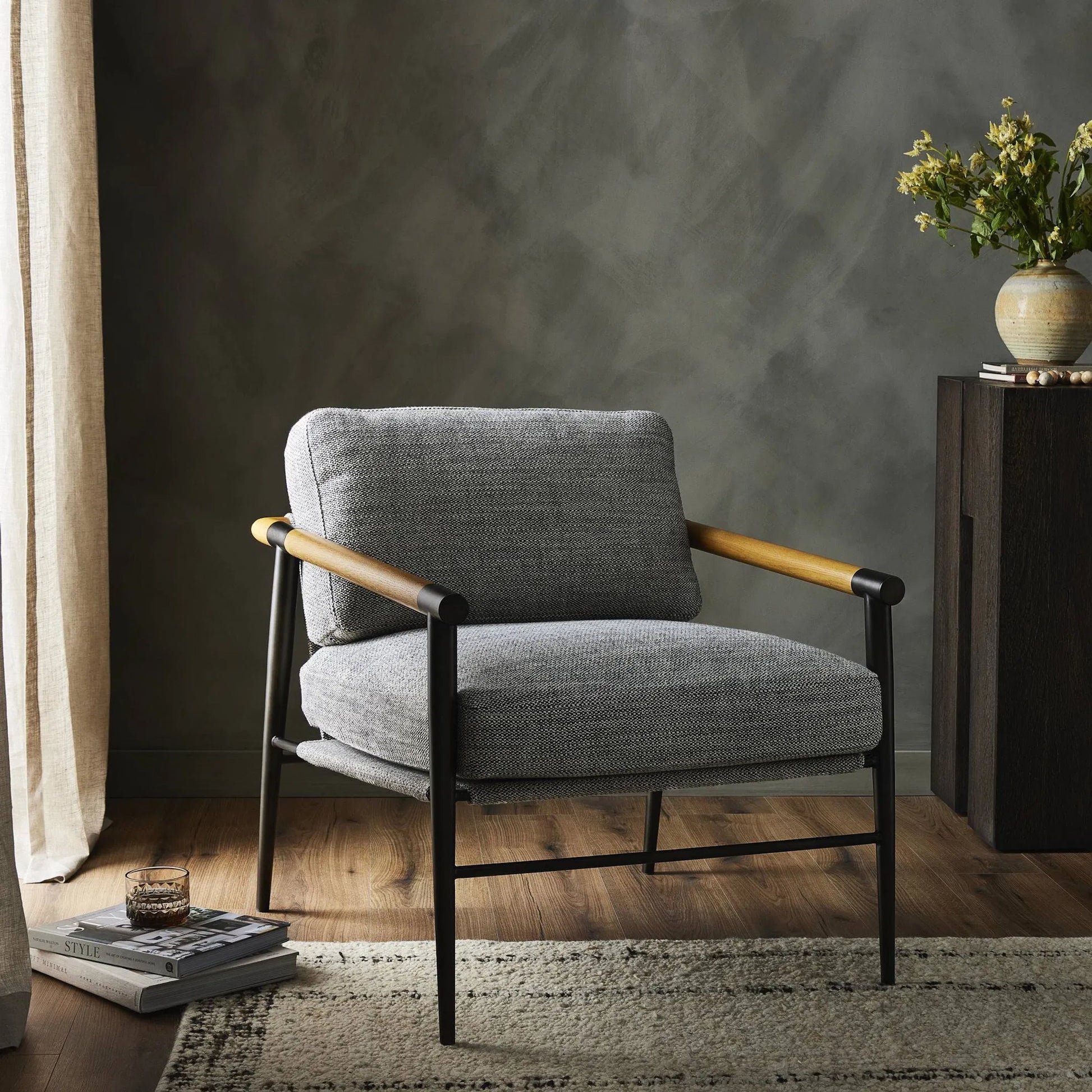 Rowen Chair by Four Hands. Made from unique in a modern style.