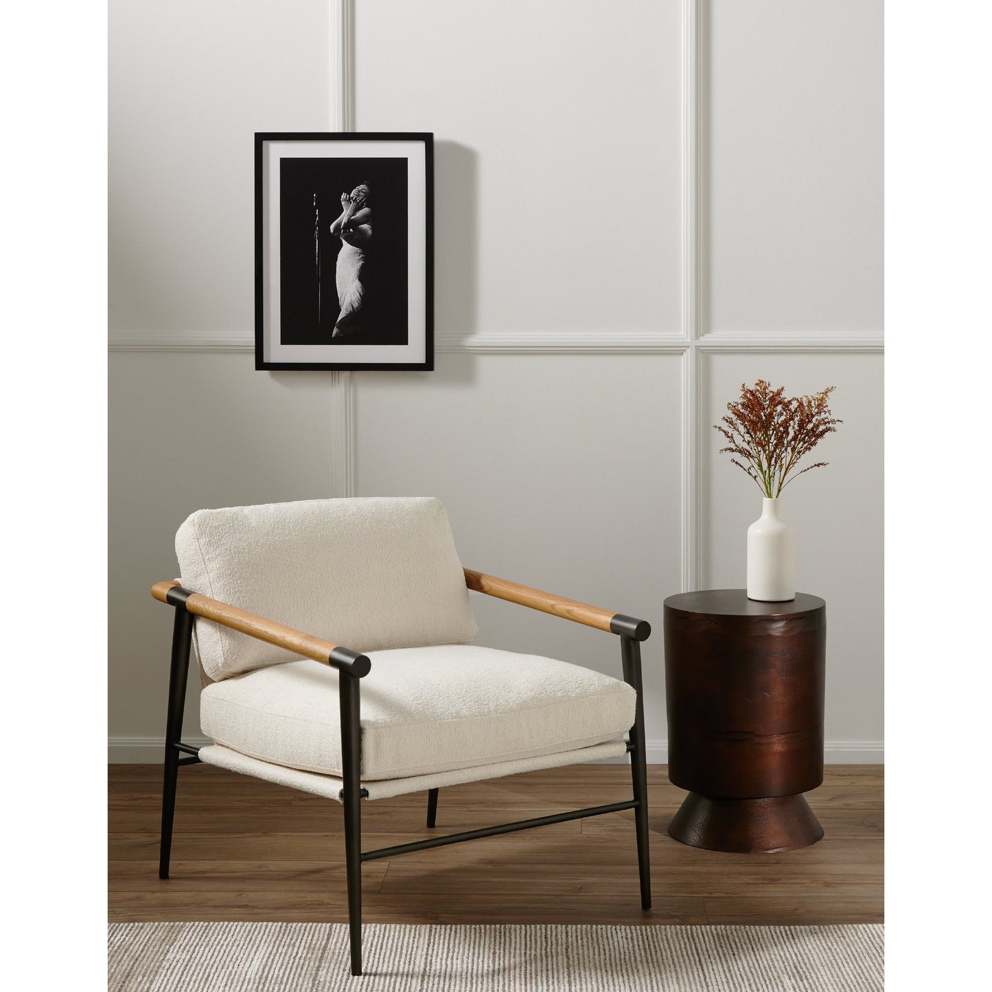 029 SI-1797810 | Lifestyle | Rowen Chair by Four Hands. Made from unique in a modern style.