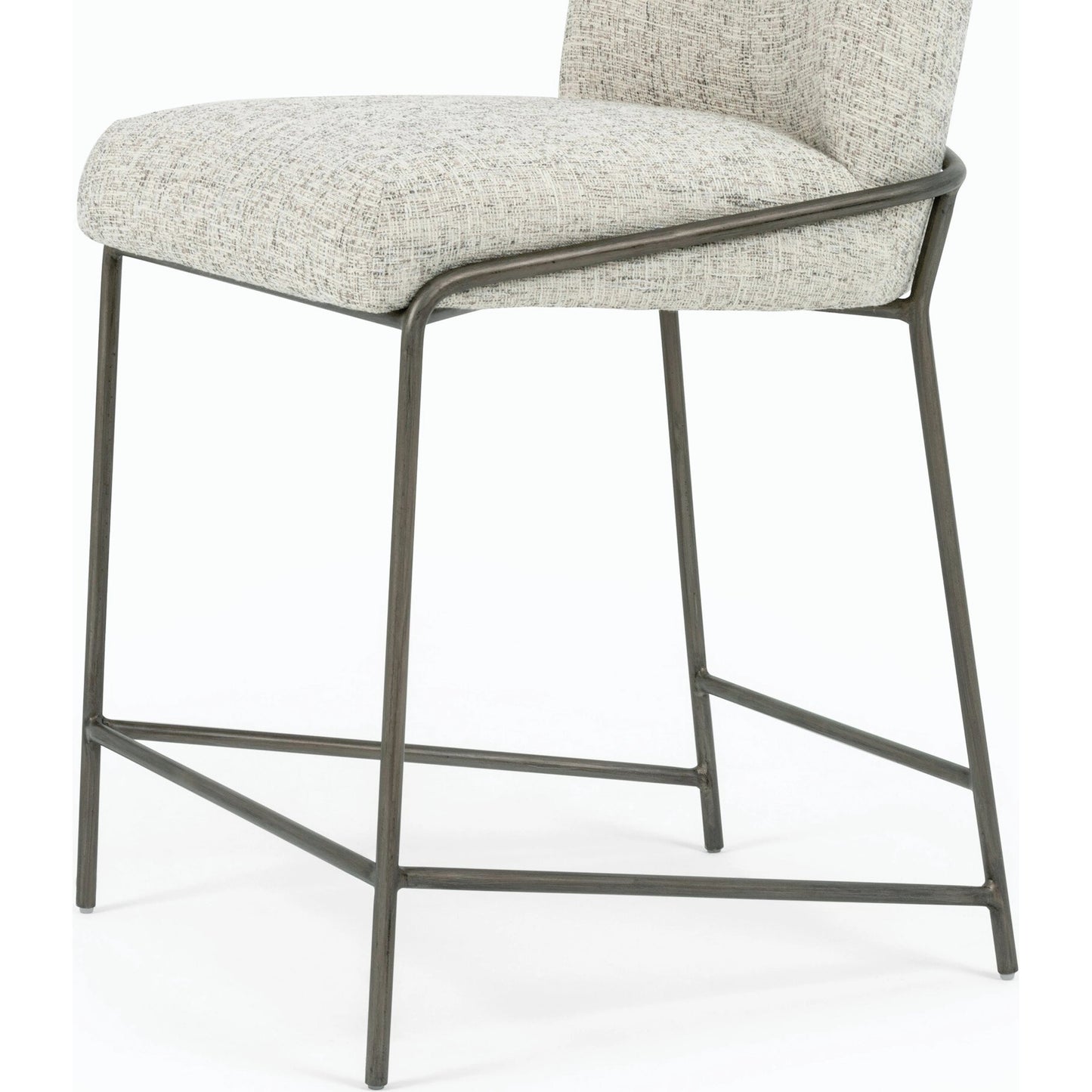 077 SI-1980081 | Closeup | Astrud Counter Stool by Four Hands. Made from unique in a modern style.