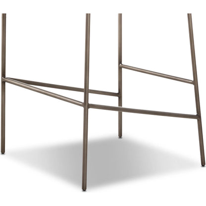 Astrud Bar Stool by Four Hands. Made from unique in a modern style.