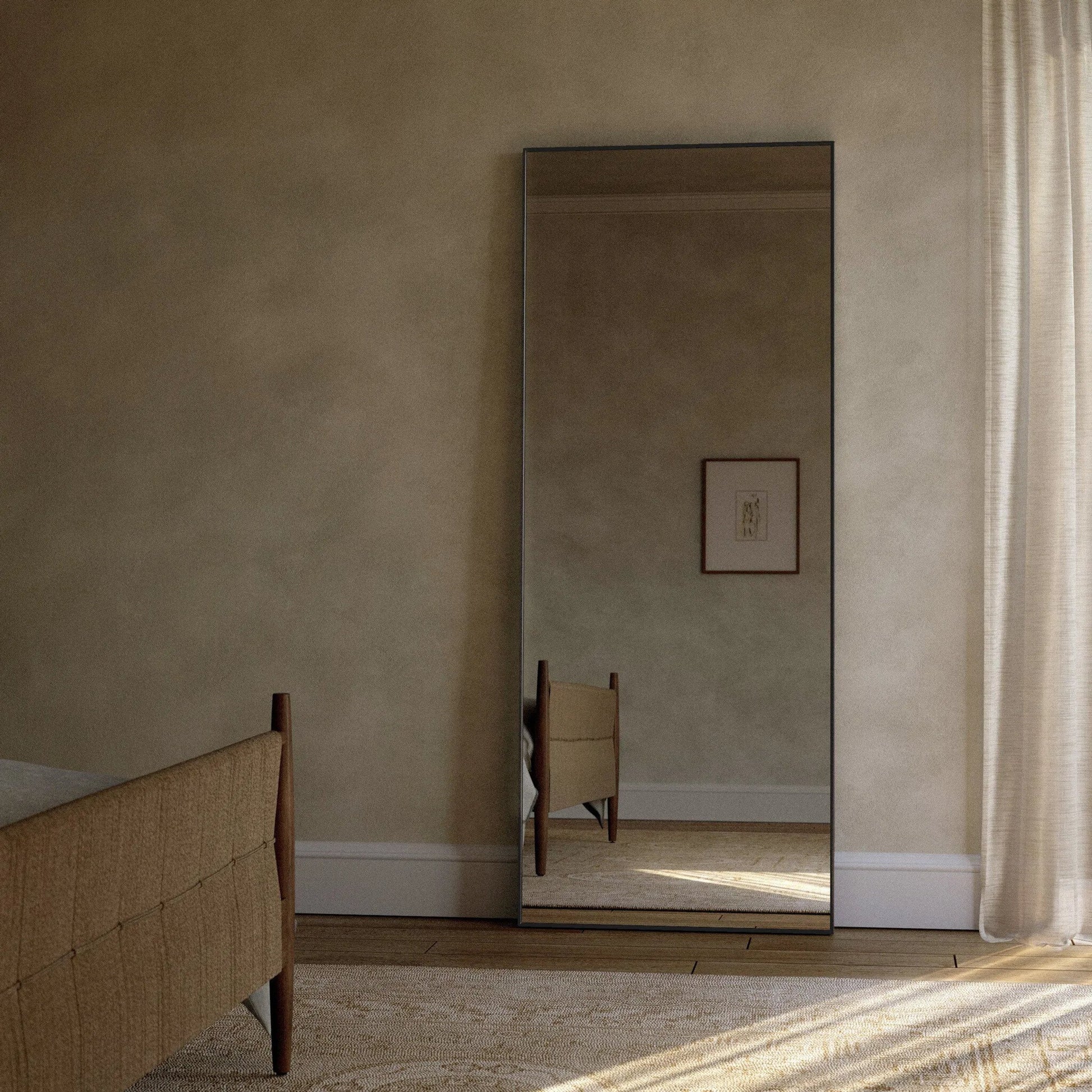 Bellvue Floor Mirror by Four Hands. Made from unique in a modern style.