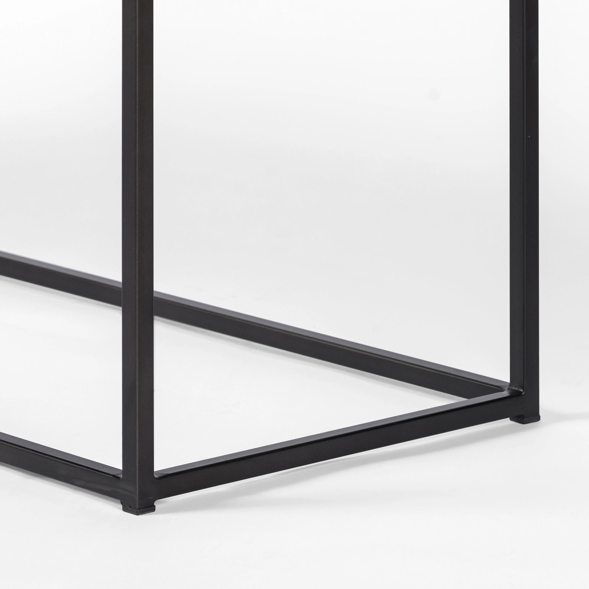 Oxford Bench by Four Hands in rialto ebony, antique brass. Made from top grain leather, iron, 100% polyester in a modern style.