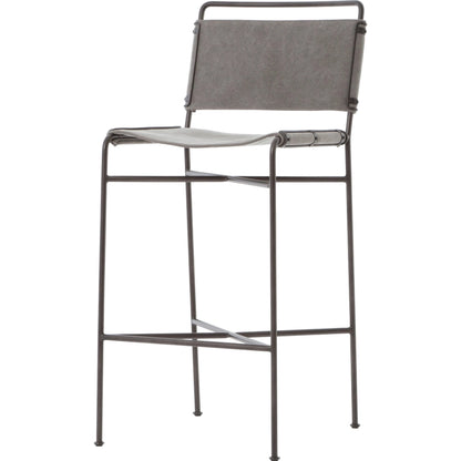 Wharton Bar Stool by Four Hands. Made from unique in a modern style.