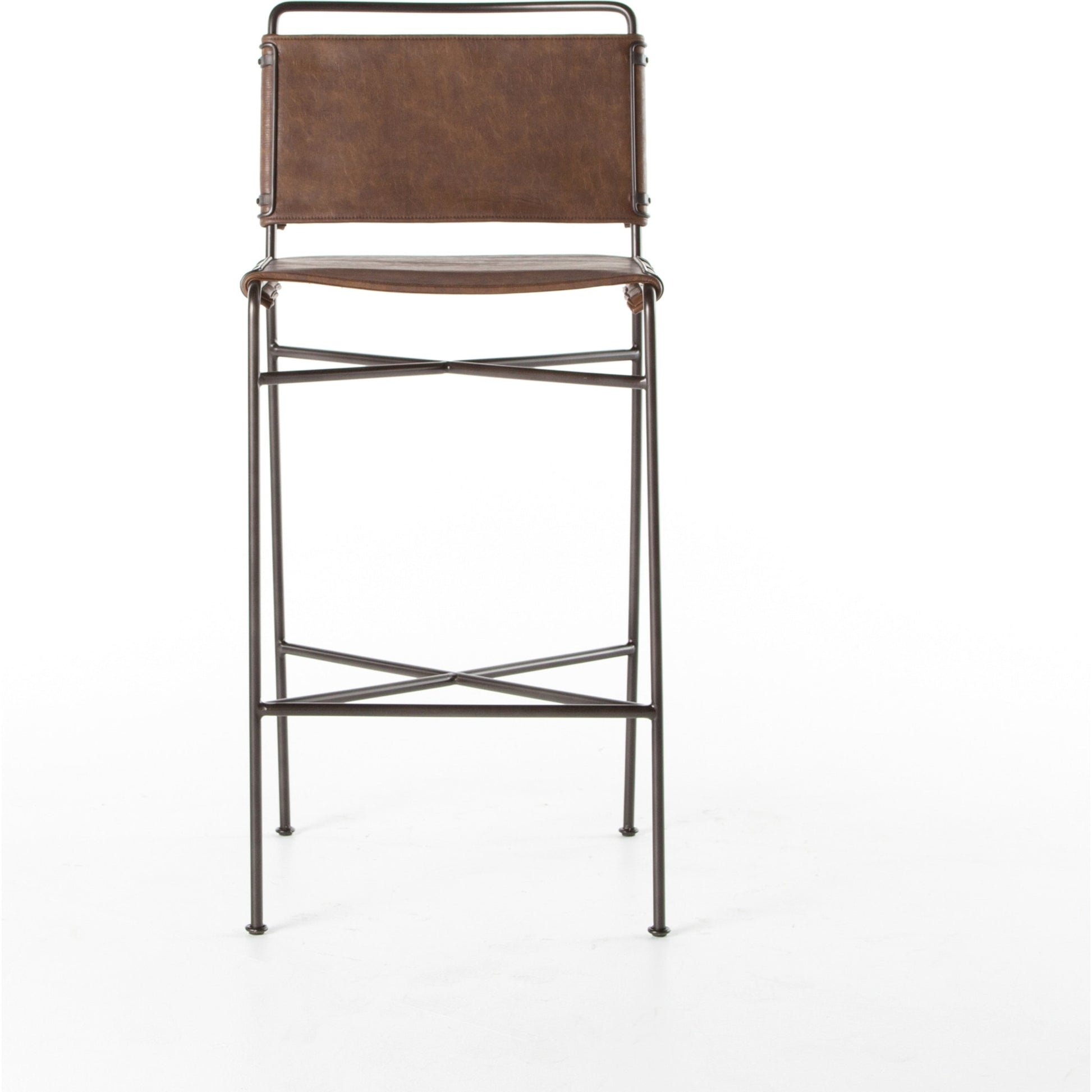 Wharton Bar Stool by Four Hands. Made from unique in a modern style.