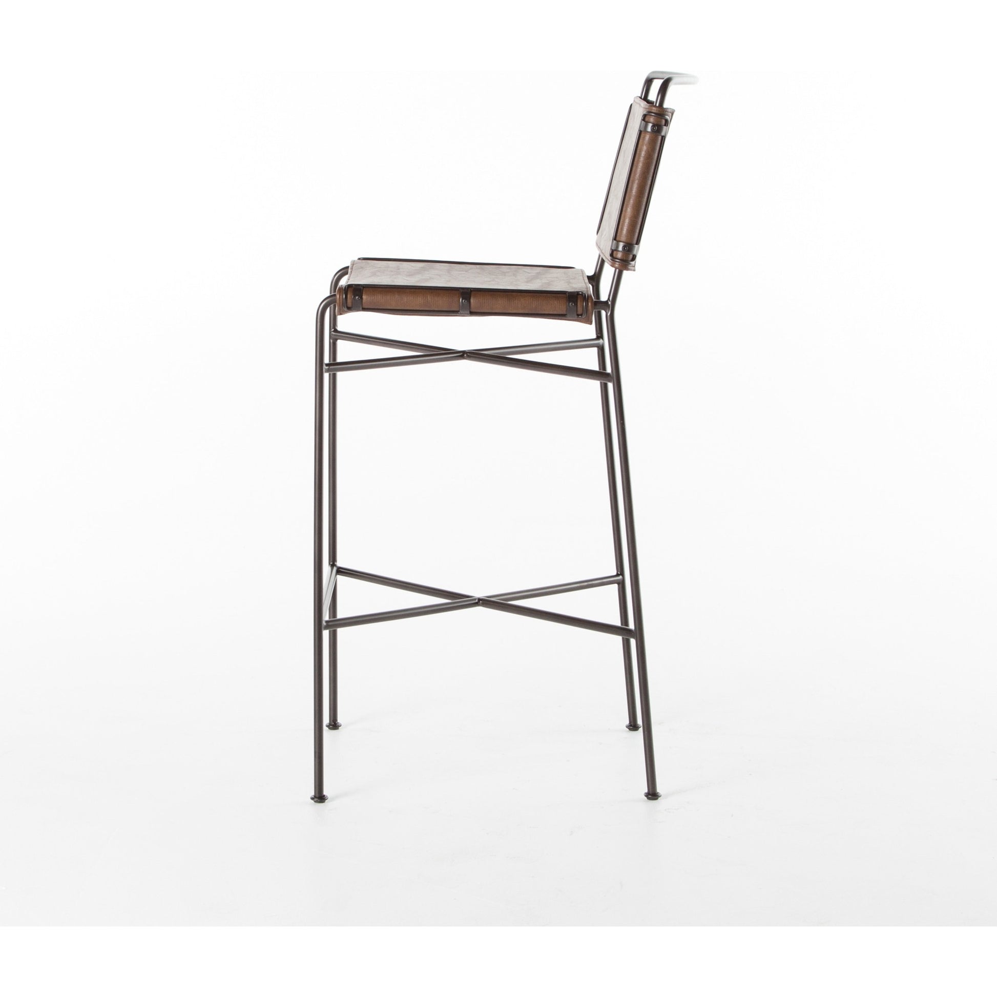 Wharton Bar Stool by Four Hands. Made from unique in a modern style.