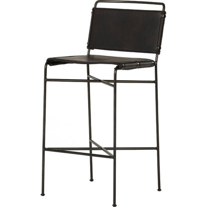 Wharton Bar Stool by Four Hands. Made from unique in a modern style.