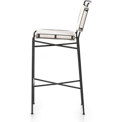 Wharton Bar Stool by Four Hands. Made from unique in a modern style.