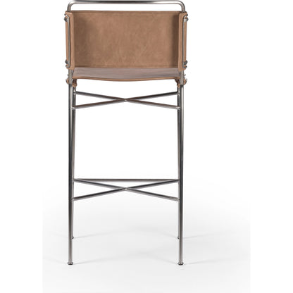Wharton Bar Stool by Four Hands. Made from unique in a modern style.