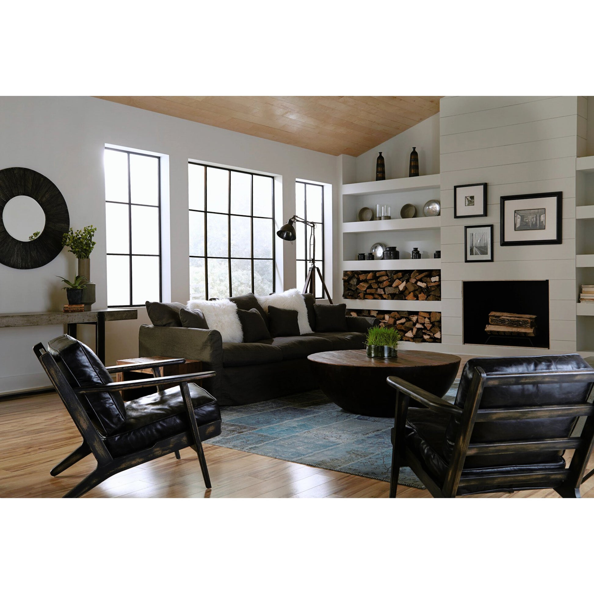 Brooks Lounge Chair by Four Hands. Made from unique in a modern style.