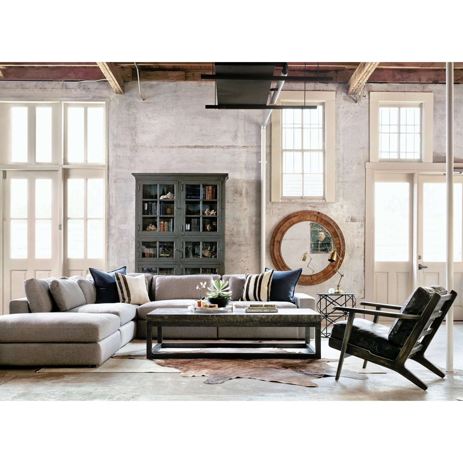 Brooks Lounge Chair by Four Hands. Made from unique in a modern style.