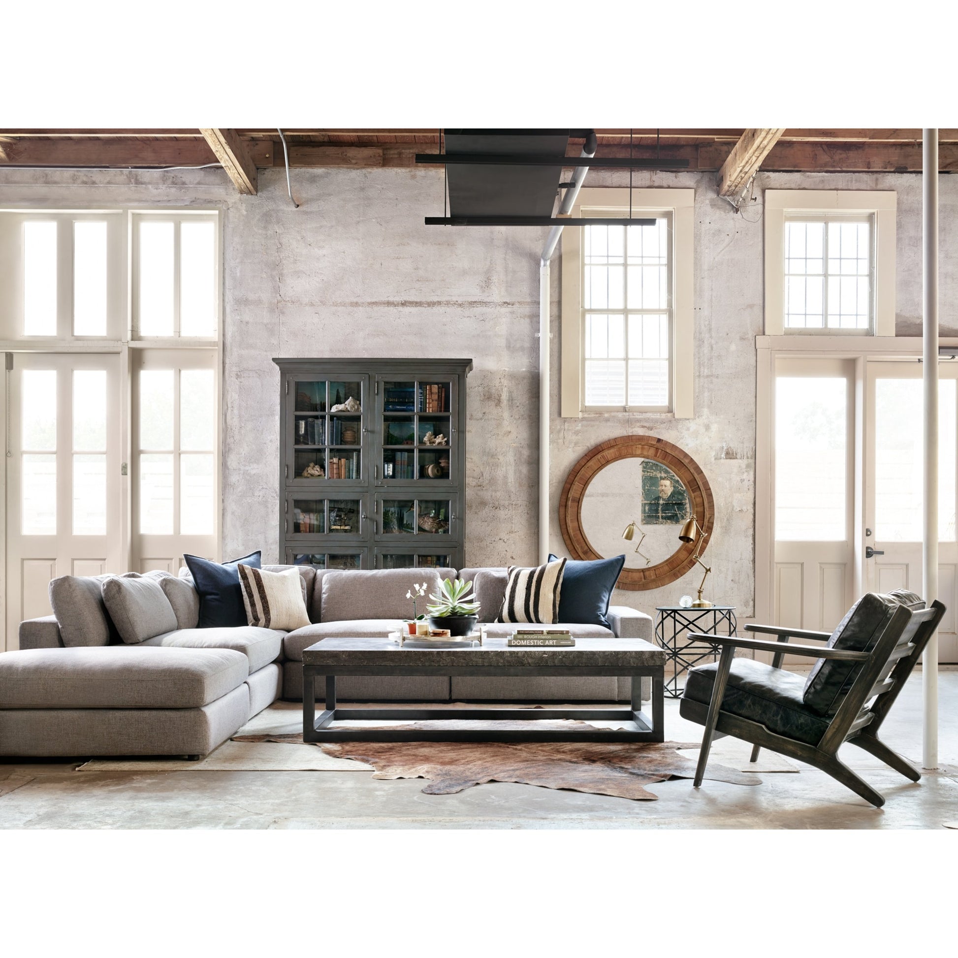 Brooks Lounge Chair by Four Hands. Made from unique in a modern style.