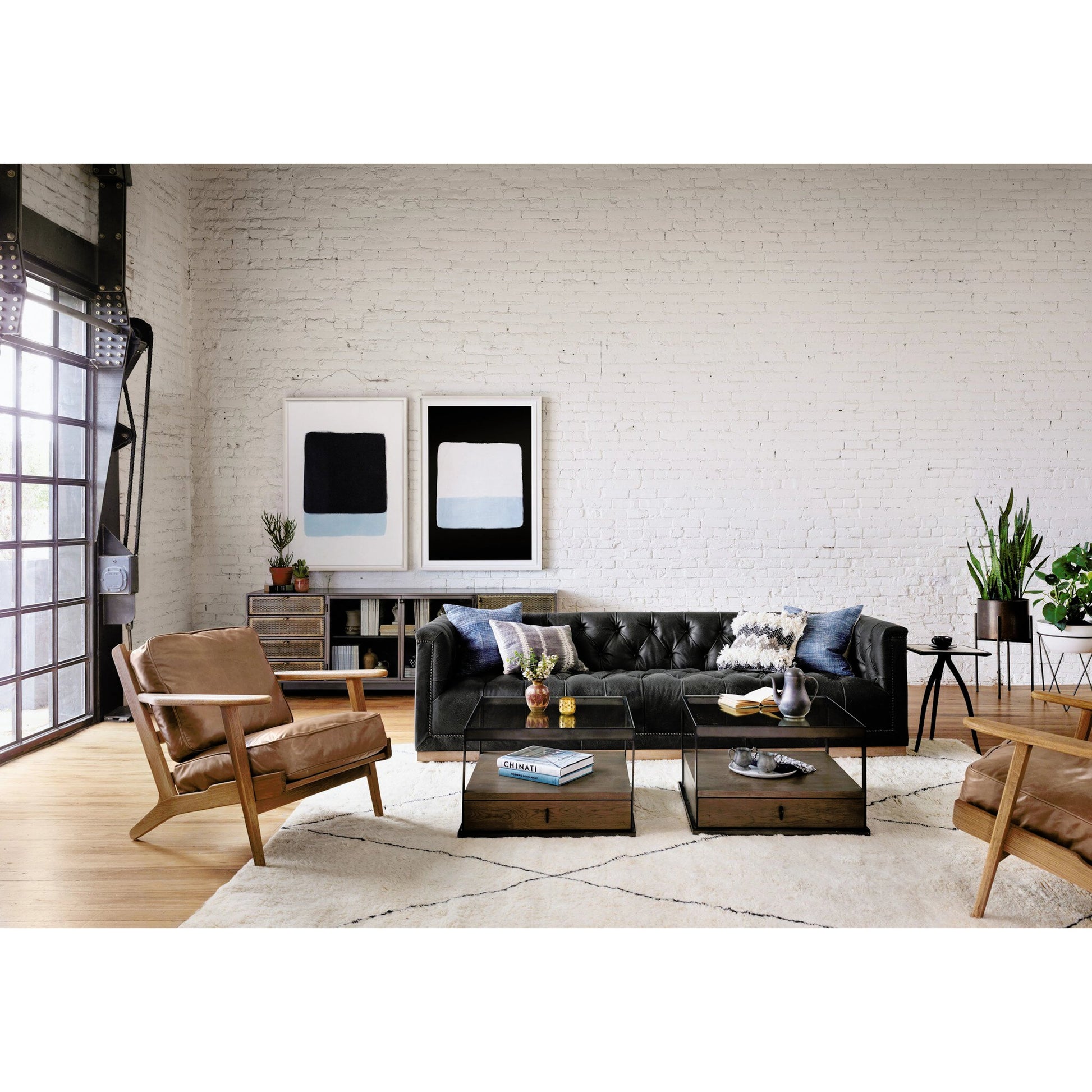Brooks Lounge Chair by Four Hands. Made from unique in a modern style.