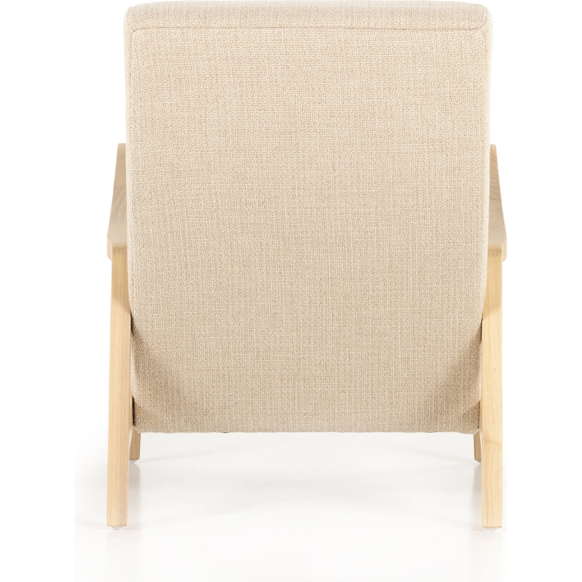 Chance Chair by Four Hands in dakota warm taupe, rubbed sienna brown. Made from top grain leather, solid parawood, 100% polyester in a modern style.