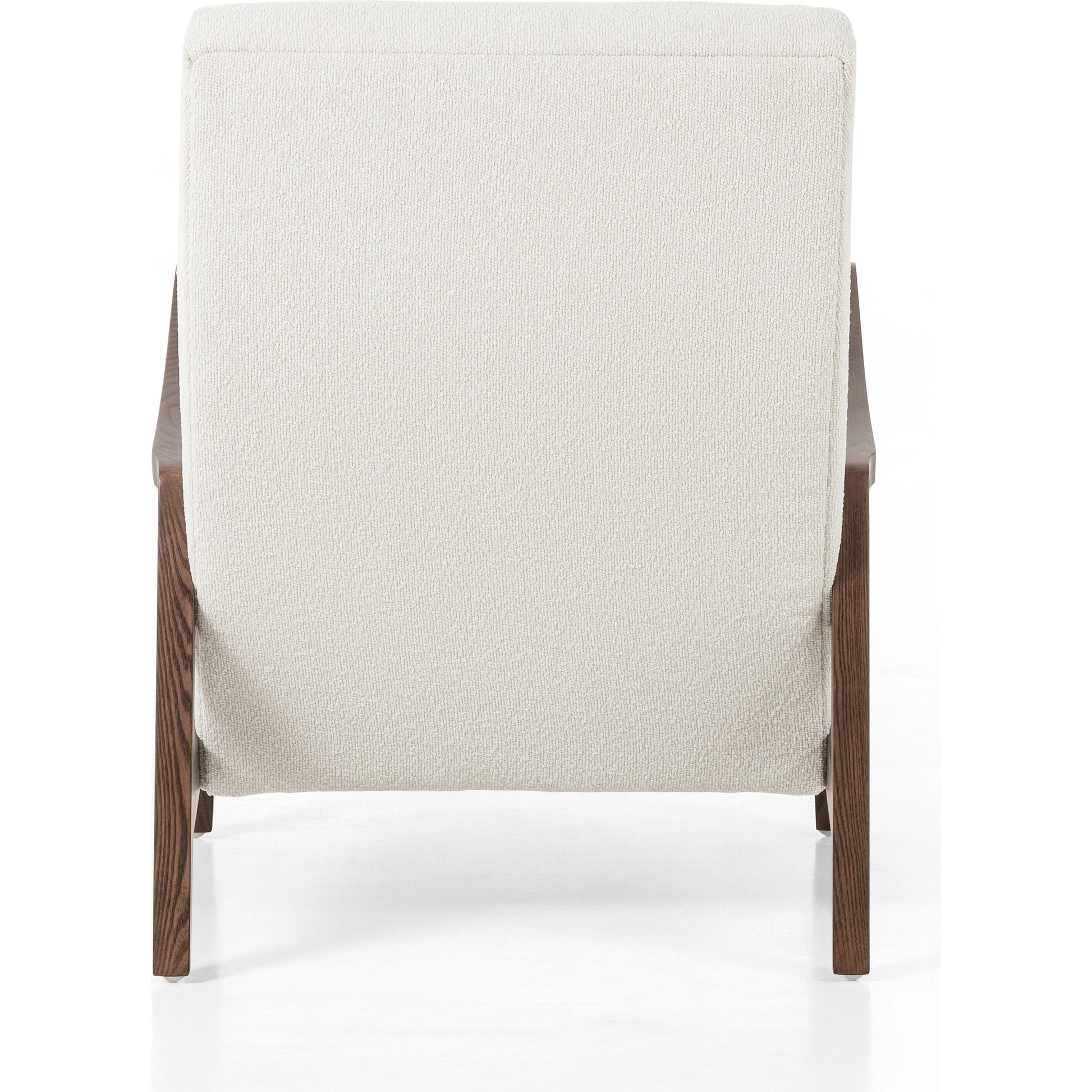 Chance Chair by Four Hands in dakota warm taupe, rubbed sienna brown. Made from top grain leather, solid parawood, 100% polyester in a modern style.