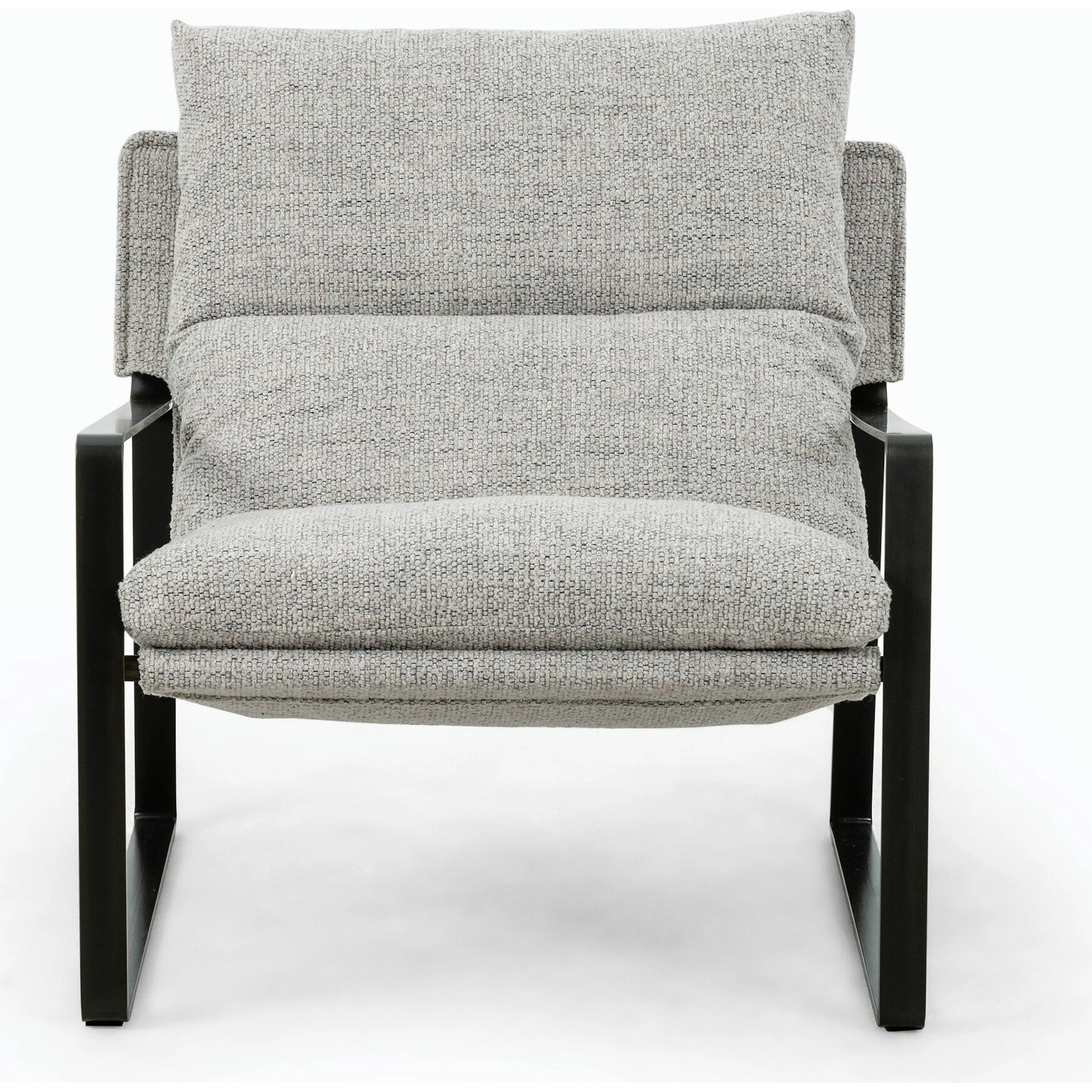 Emmett Sling Chair by Four Hands. Made from top grain leather, iron, 100% polyester in a modern style.