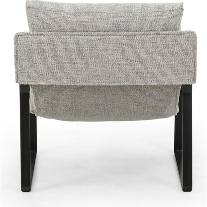 Emmett Sling Chair by Four Hands. Made from top grain leather, iron, 100% polyester in a modern style.