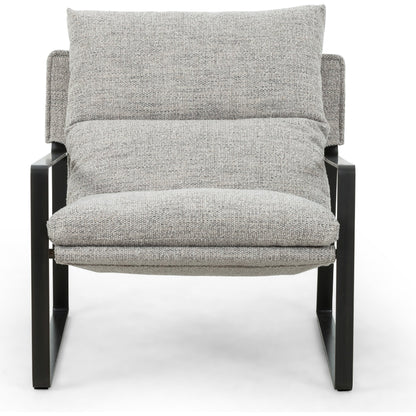 Emmett Sling Chair by Four Hands. Made from top grain leather, iron, 100% polyester in a modern style.