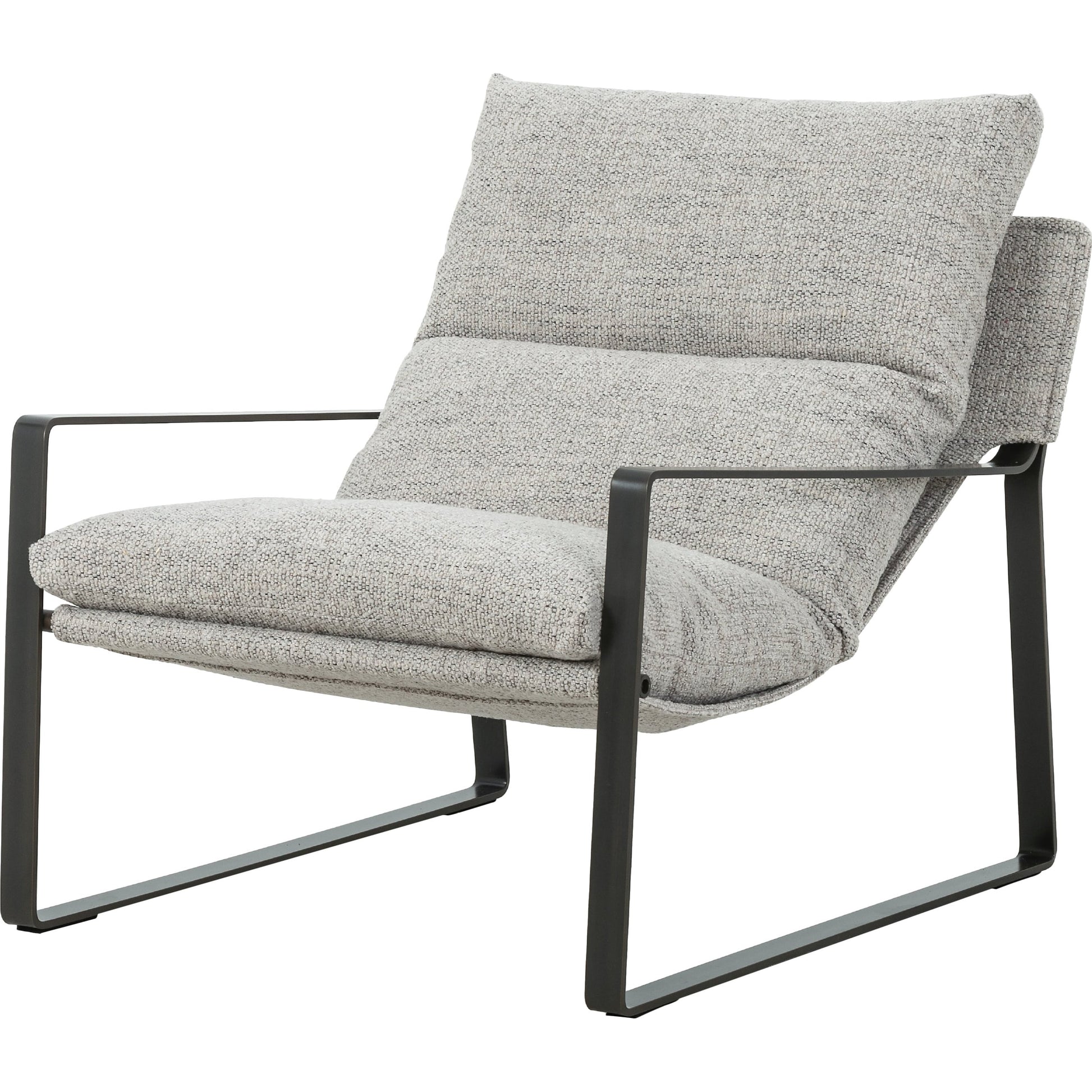 Emmett Sling Chair by Four Hands. Made from top grain leather, iron, 100% polyester in a modern style.
