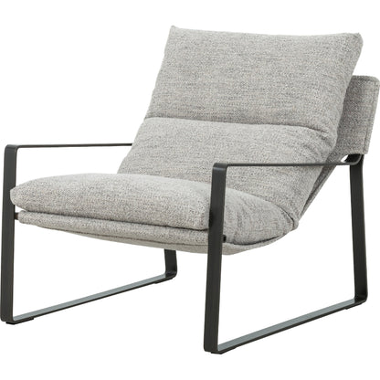 Emmett Sling Chair by Four Hands. Made from top grain leather, iron, 100% polyester in a modern style.