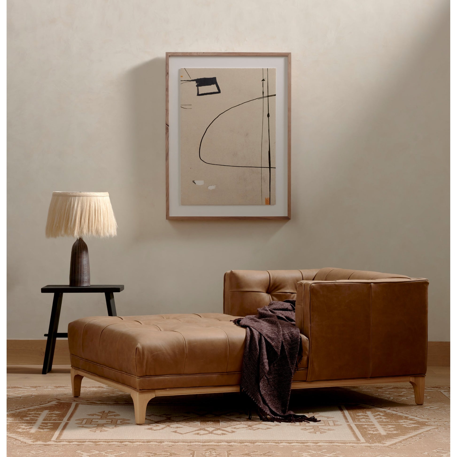 Dylan Chaise Lounge by Four Hands. Made from unique in a traditional style.