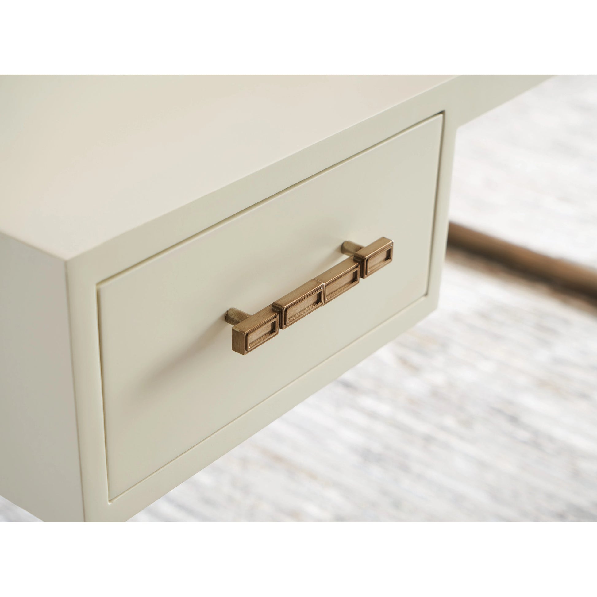 Langley Writing Desk by Sligh in ivory. Made from unique in a modern style.