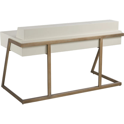 Langley Writing Desk by Sligh in ivory. Made from unique in a modern style.
