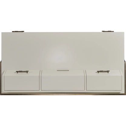 Langley Writing Desk by Sligh in ivory. Made from unique in a modern style.