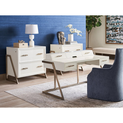 Langley File Chest by Sligh in ivory. Made from unique in a modern style.