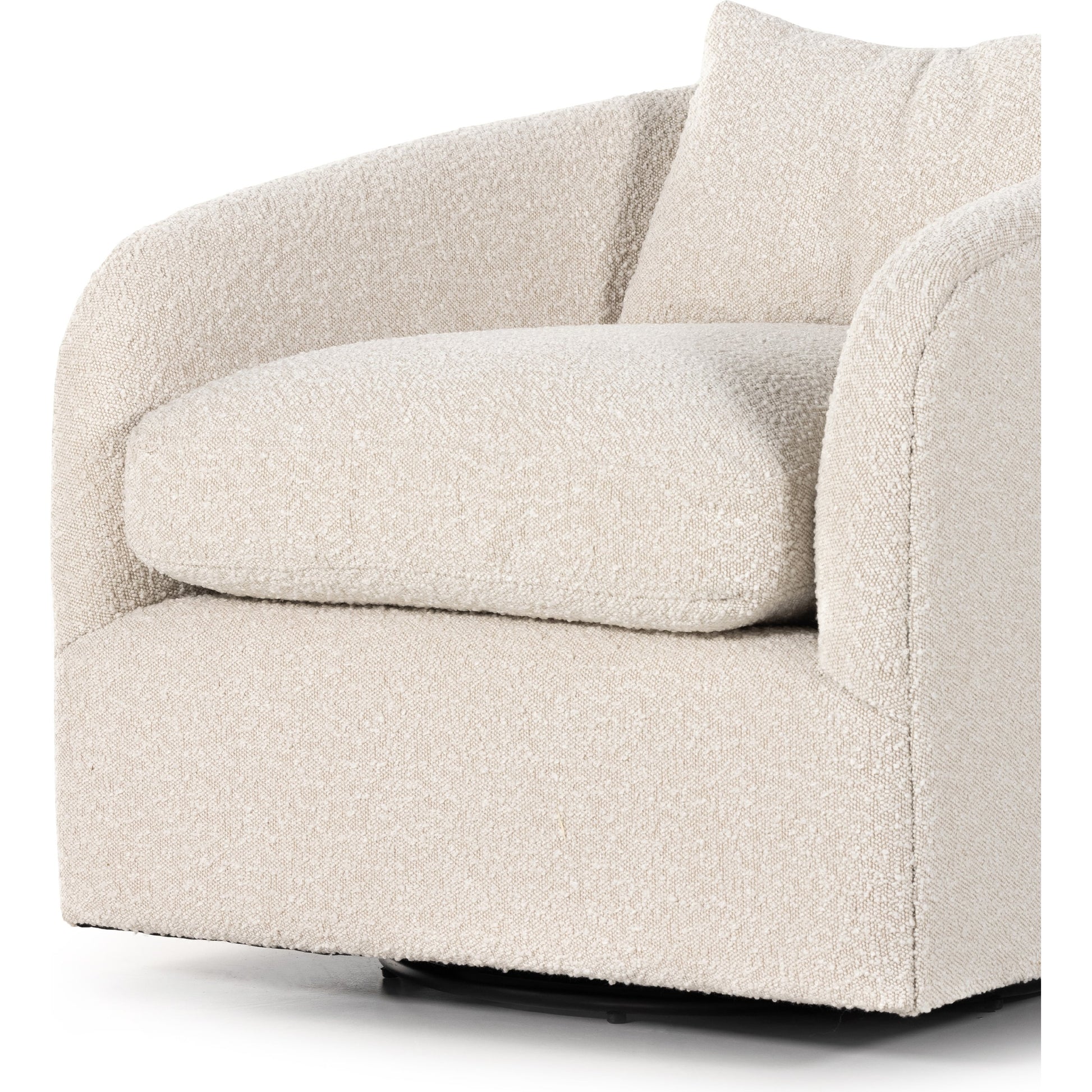 Topanga Swivel Chair by Four Hands. Made from unique in a modern style.