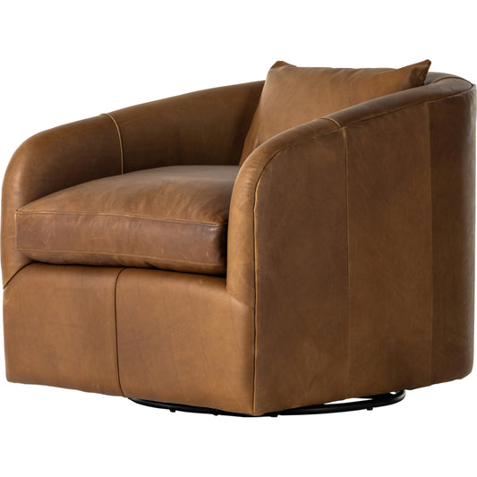 Topanga Swivel Chair by Four Hands. Made from unique in a modern style.