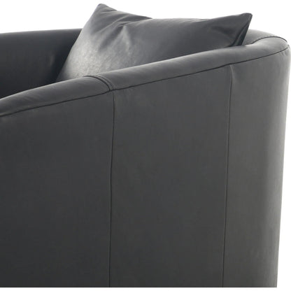 Topanga Swivel Chair by Four Hands in surrey olive. Made from 76.8% cotton, 23.2% polyester in a unique style.