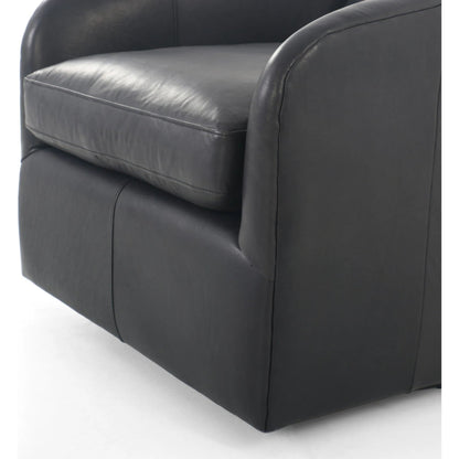 Topanga Swivel Chair by Four Hands in surrey olive. Made from 76.8% cotton, 23.2% polyester in a unique style.