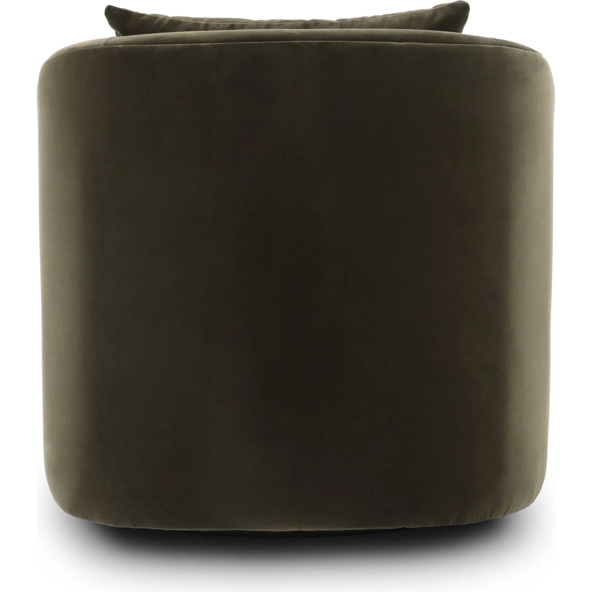 Topanga Swivel Chair by Four Hands in surrey olive. Made from 76.8% cotton, 23.2% polyester in a unique style.