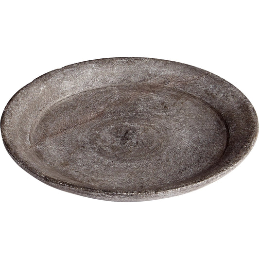 Rombos Tray by Cyan Design in gray. Made from marble in a eclectic & global style.