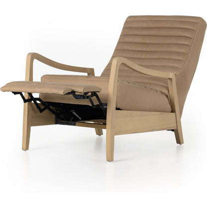Chance Recliner by Four Hands. Made from unique in a transitional style.