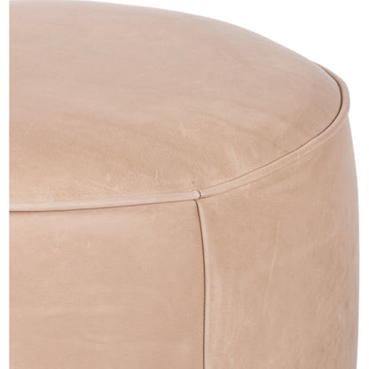 Sinclair Round Ottoman by Four Hands. Made from unique in a modern style.