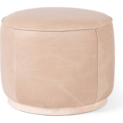 Sinclair Round Ottoman by Four Hands. Made from unique in a modern style.